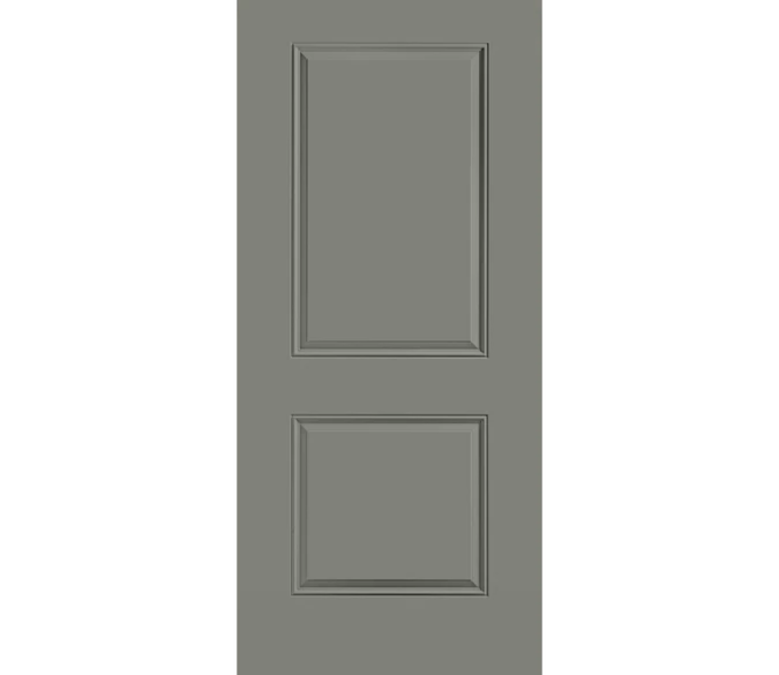 Glenwood Springs 2 Panel Square Steel Entry Door