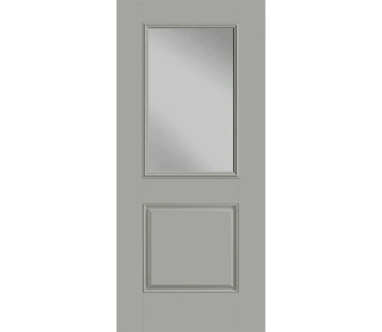 Glenwood Springs Half Light 1 Panel Fiberglass Entry Door