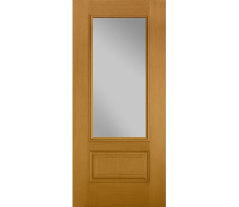 Glenwood Springs Three Quaters light Fiberglass Entry Door